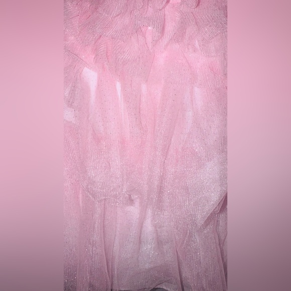 Kiss prom Pink Lace Bustier Tulle Party Dress size 4 nwt prom - Picture 4 of 8